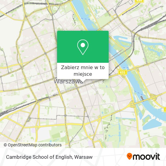 Mapa Cambridge School of English