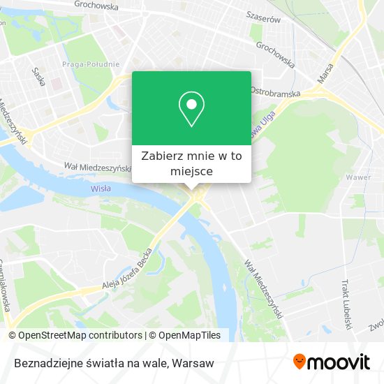 Mapa Beznadziejne światła na wale