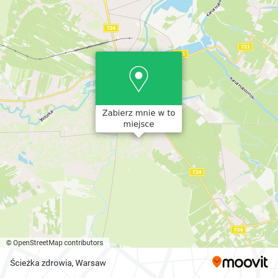 Mapa Ścieżka zdrowia