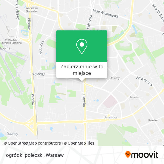 Mapa ogródki poleczki