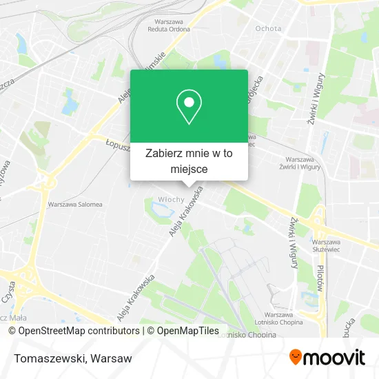 Mapa Tomaszewski