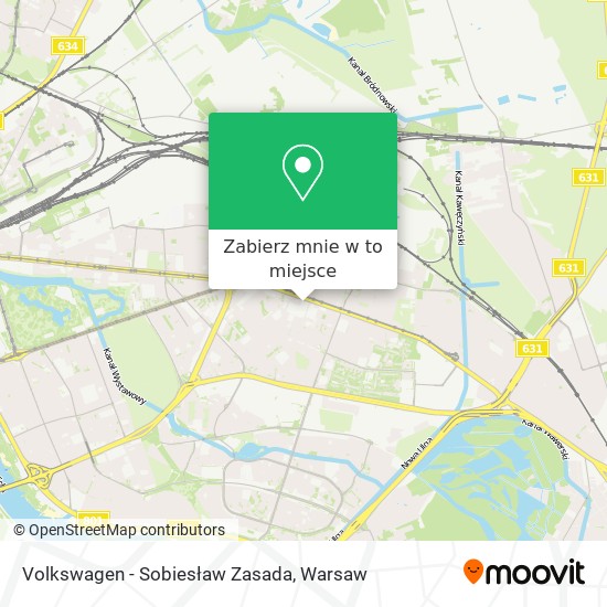 Mapa Volkswagen - Sobiesław Zasada