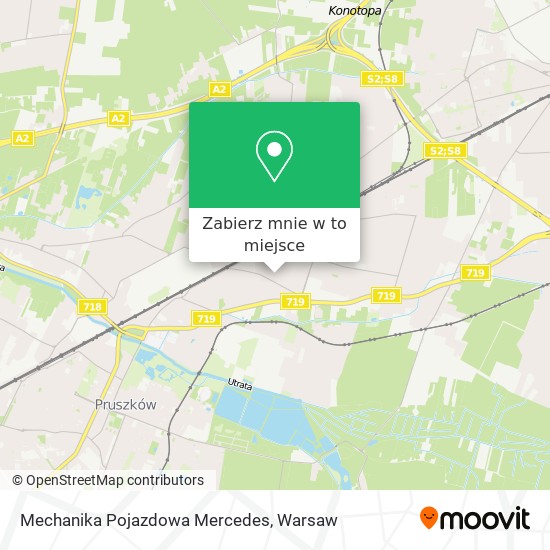 Mapa Mechanika Pojazdowa Mercedes