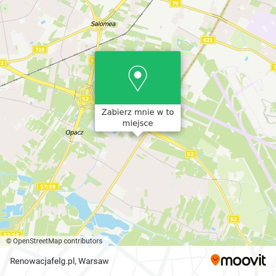 Mapa Renowacjafelg.pl