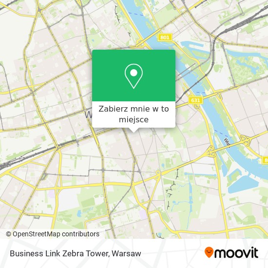 Mapa Business Link Zebra Tower