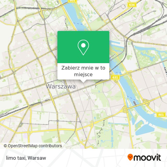 Mapa limo taxi