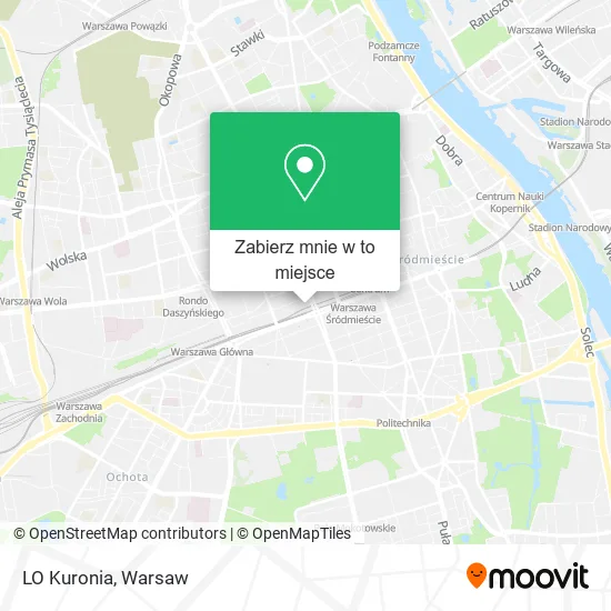 Mapa LO Kuronia