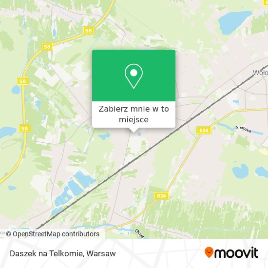 Mapa Daszek na Telkomie