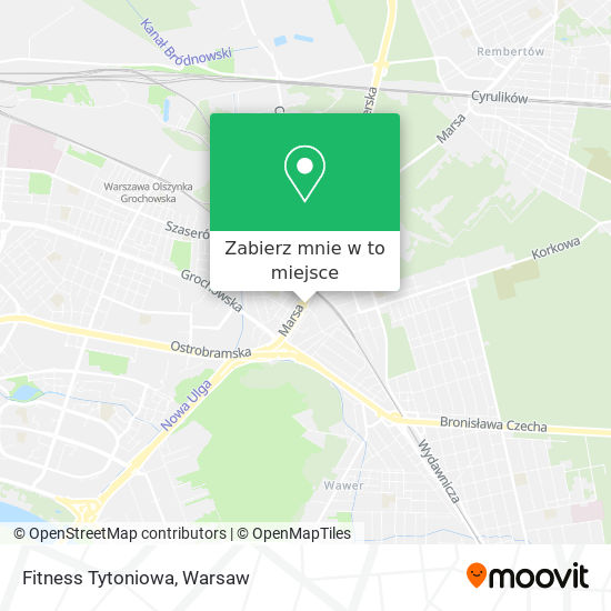 Mapa Fitness Tytoniowa