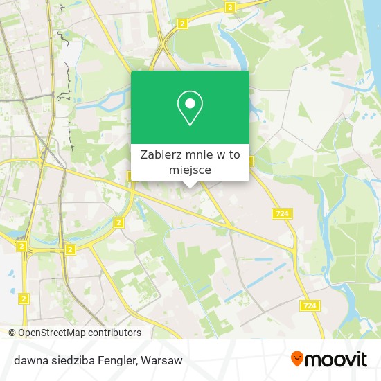 Mapa dawna siedziba Fengler