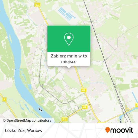 Mapa Łóżko Zuzi