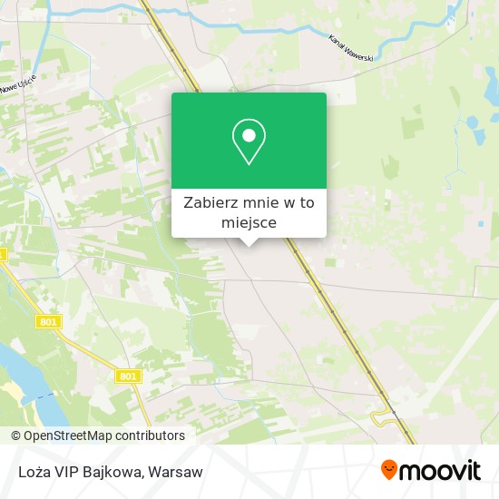 Mapa Loża VIP Bajkowa