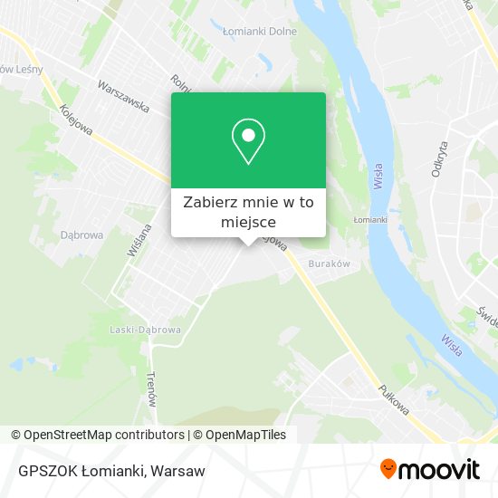 Mapa GPSZOK Łomianki