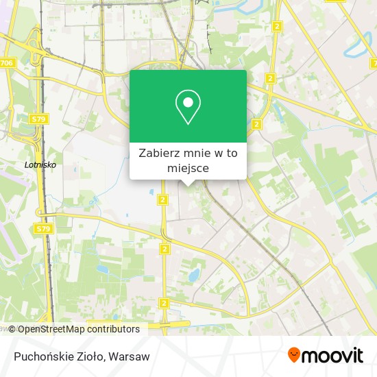 Mapa Puchońskie Zioło