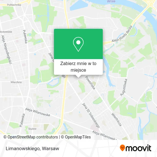 Mapa Limanowskiego