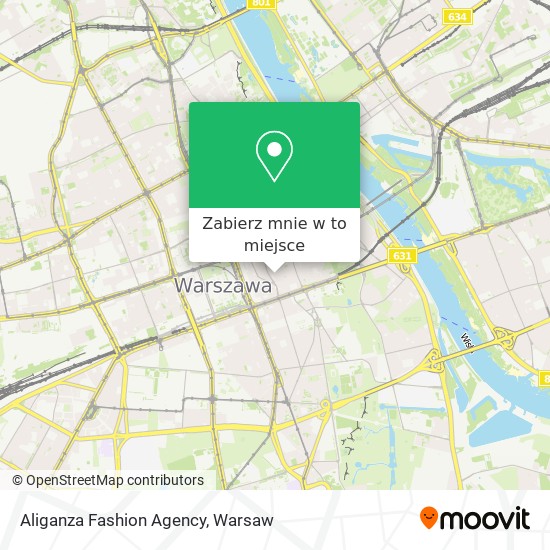 Mapa Aliganza Fashion Agency