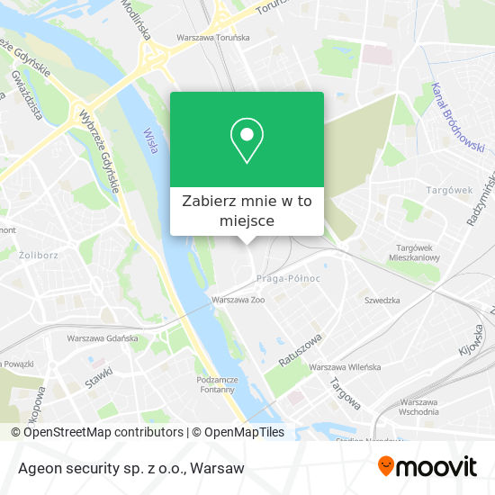 Mapa Ageon security sp. z o.o.