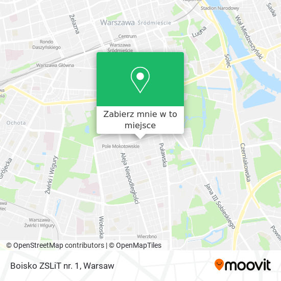 Mapa Boisko ZSLiT nr. 1