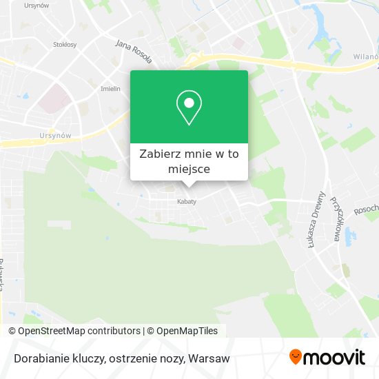 Mapa Dorabianie kluczy, ostrzenie nozy