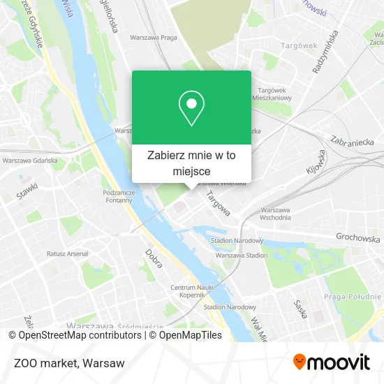Mapa ZOO market