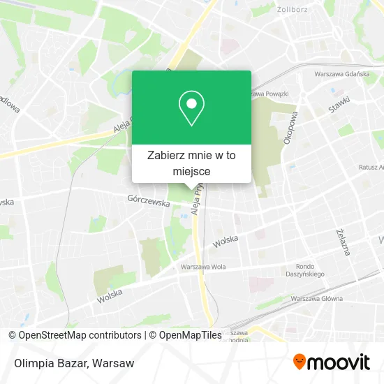 Mapa Olimpia Bazar