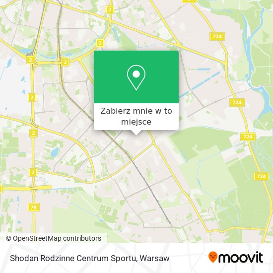 Mapa Shodan Rodzinne Centrum Sportu