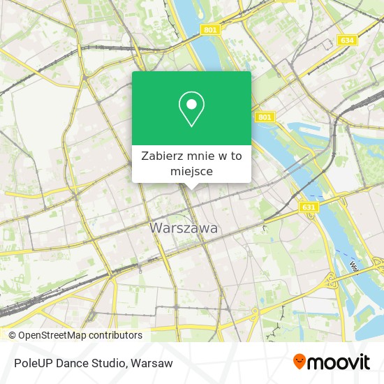 Mapa PoleUP Dance Studio