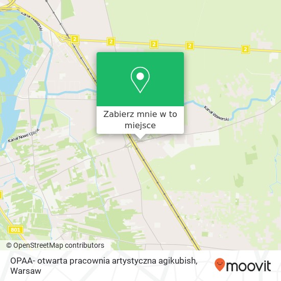 Mapa OPAA- otwarta pracownia artystyczna agikubish