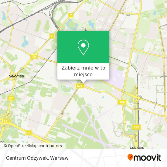 Mapa Centrum Odzywek