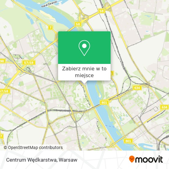 Mapa Centrum Wędkarstwa