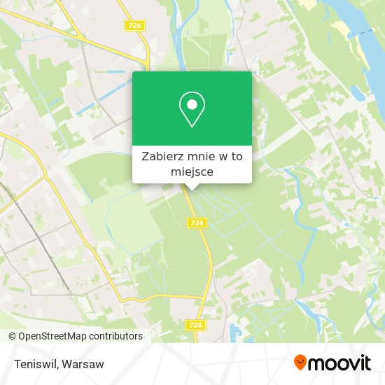 Mapa Teniswil