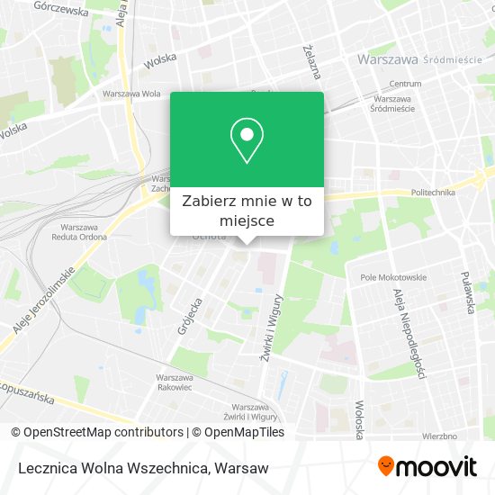 Mapa Lecznica Wolna Wszechnica