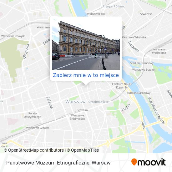 Mapa Państwowe Muzeum Etnograficzne