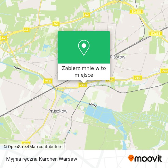 Mapa Myjnia ręczna Karcher