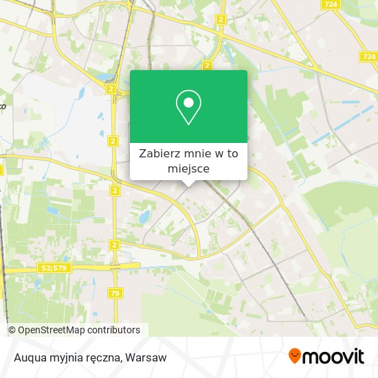 Mapa Auqua myjnia ręczna