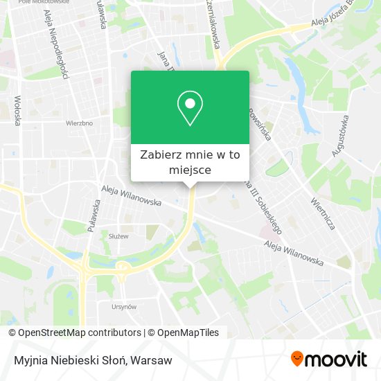 Mapa Myjnia Niebieski Słoń