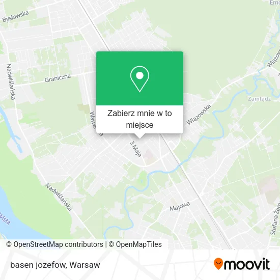 Mapa basen jozefow