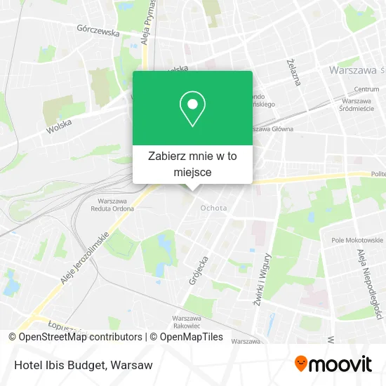 Mapa Hotel Ibis Budget
