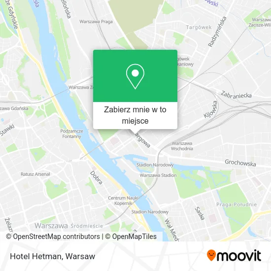 Mapa Hotel  Hetman