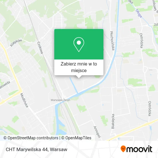 Mapa CHT Marywilska 44