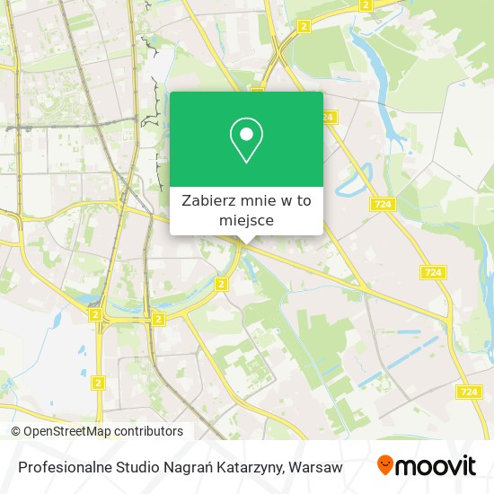 Mapa Profesionalne Studio Nagrań Katarzyny