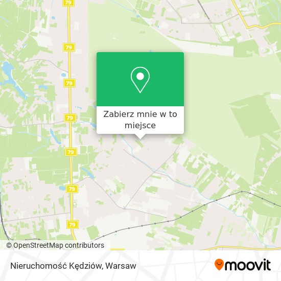 Mapa Nieruchomość Kędziów