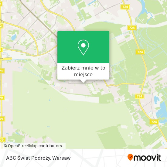 Mapa ABC Świat Podróży