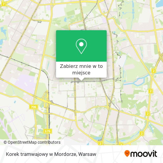 Mapa Korek tramwajowy w Mordorze