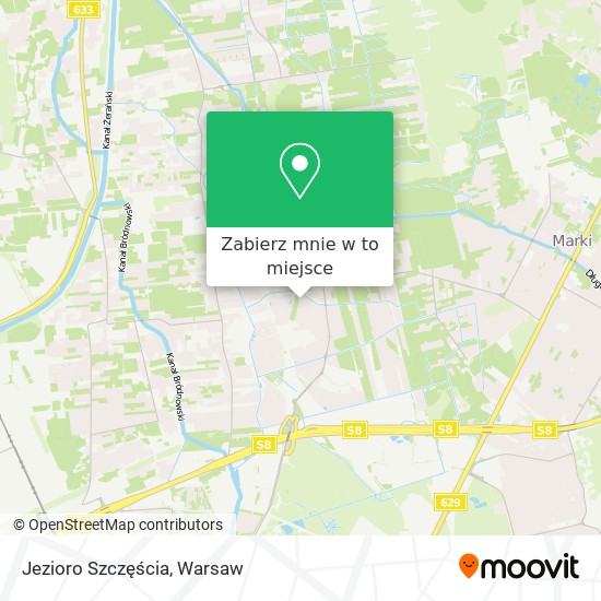 Mapa Jezioro Szczęścia