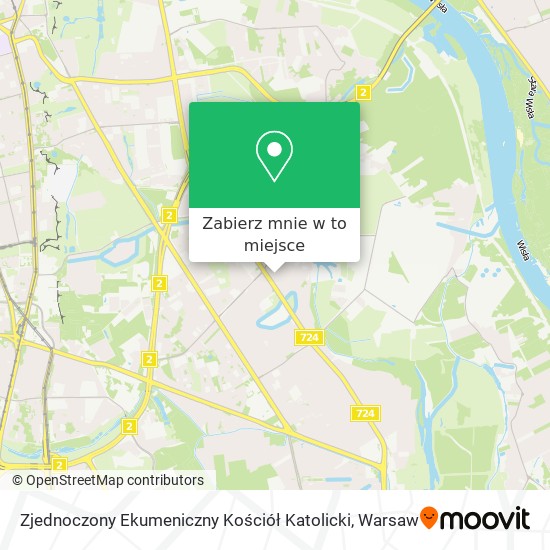 Mapa Zjednoczony Ekumeniczny  Kościół Katolicki