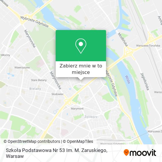 Mapa Szkoła Podstawowa Nr 53 Im. M. Zaruskiego