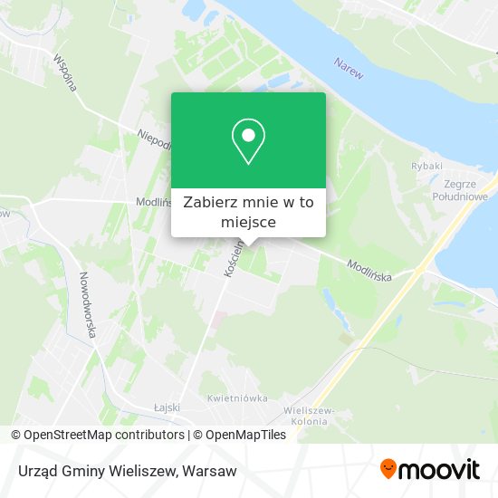 Mapa Urząd Gminy Wieliszew