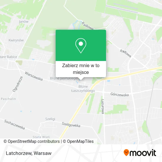 Mapa Latchorzew