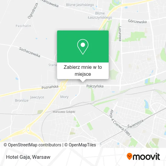Mapa Hotel Gaja